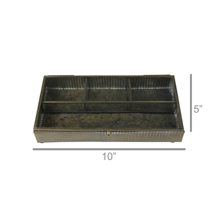 AREOhome Metal Decorative Box Wayfair